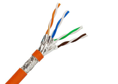 0.  57MM Cat 7 Network Cable, Bare Copper Conductor SFTP Cat7 Cable