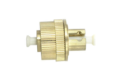 Attenuator Serat Optik Celah Udara Yang Dapat Disesuaikan 1 - 30dB Bahan Logam