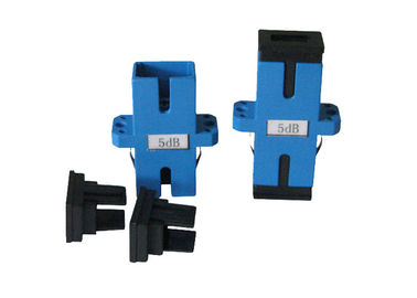 SC 5dB Bulkhead Serat Optik Attenuator Female To Female Tipe 1310nm Panjang Gelombang
