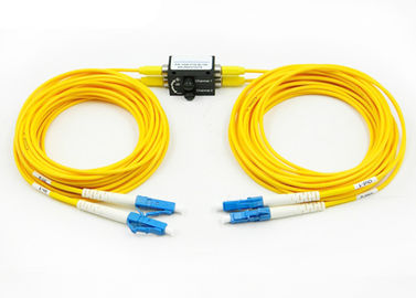 Tunggal / Multi Mode Variabel Optik Attenuator 1310 / 1550nm Panjang gelombang
