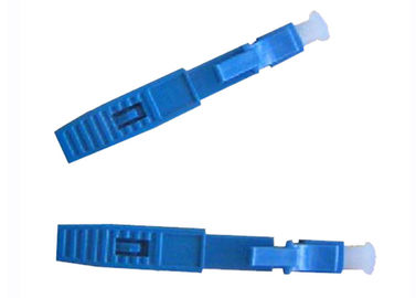 Konektor Serat Upc LC Mode Tunggal, Konektor Kabel Serat Optik Biru