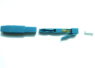 Konektor Serat Upc LC Mode Tunggal, Konektor Kabel Serat Optik Biru